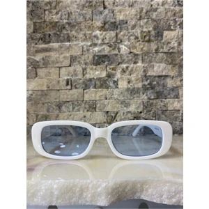 Unisex Beyaz Güneş Gözlüğü