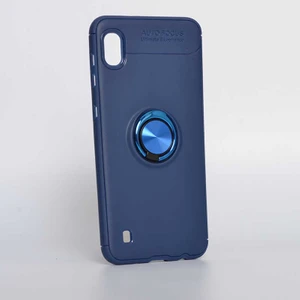 Samsung Galaxy A10 Kılıf Yüzüklü Magnetli Ravel Case