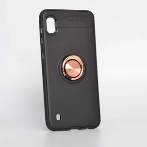 Samsung Galaxy A10 Kılıf Yüzüklü Magnetli Ravel Case