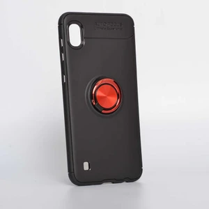 Samsung Galaxy A10 Kılıf Yüzüklü Magnetli Ravel Case