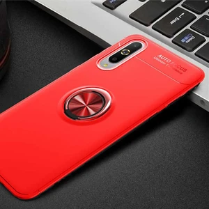 Xiaomi Mi A3 Kılıf Yüzüklü Magnetli Ravel Case