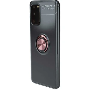 Samsung Galaxy S20 Kılıf Yüzüklü Magnetli Ravel Case