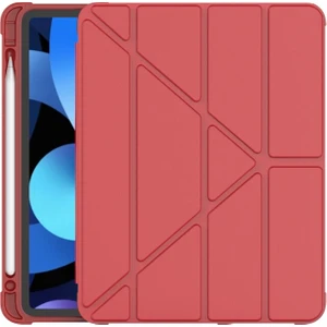 Samsung Galaxy Tab S7 T870 T875 T877 Kılıf Kalem Bölmeli Trifolding Case