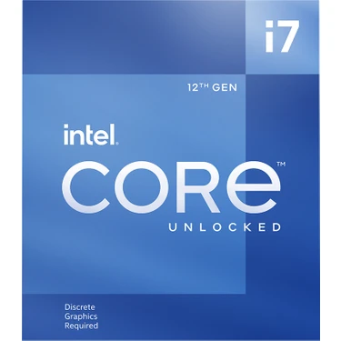 Intel Core i7 12700KF 3,6 GHz 25 MB Cache 1700 Pin İşlemci Fiyatı