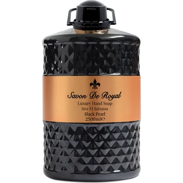 Savon De Royal Luxury Vegan Sıvı Sabun Black Pearl 2.5