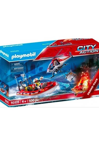 Playmobil Fire Rescue MISSION70335