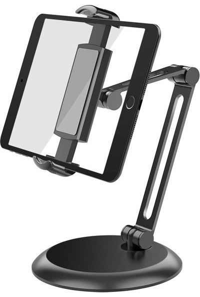 Idock T38-3 Tam Ayarlı Katlanabilir Alüminyum iPad Tablet Standı