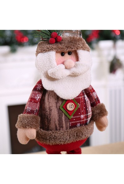 Bdz Mall Noel Dekorasyon Bebek Santa Kardan Adam (Yurt Dışından)