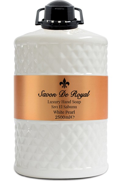 Savon De Royal Luxury Vegan Sıvı Sabun White Pearl 2.5 lt