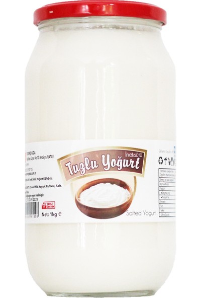 Turunç Gıda Tuzlu Yoğurt Inek Sütü 1 kg