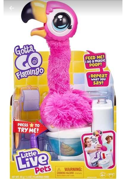 Little Live Pets Gotta Go Dans Eden Flamingo