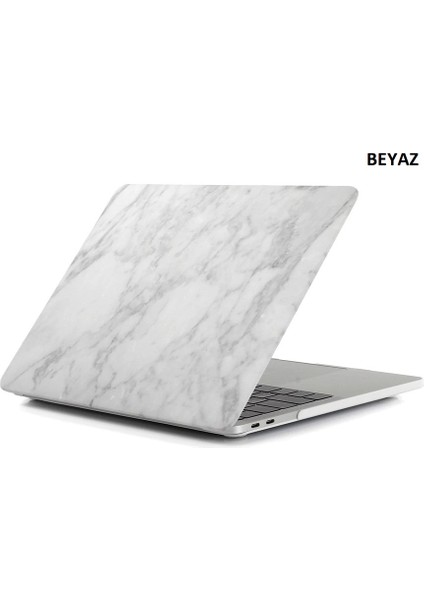 Apple MacBook Pro 13 2016 A1706/A1708 Mermer Desenli Kılıf Kapak