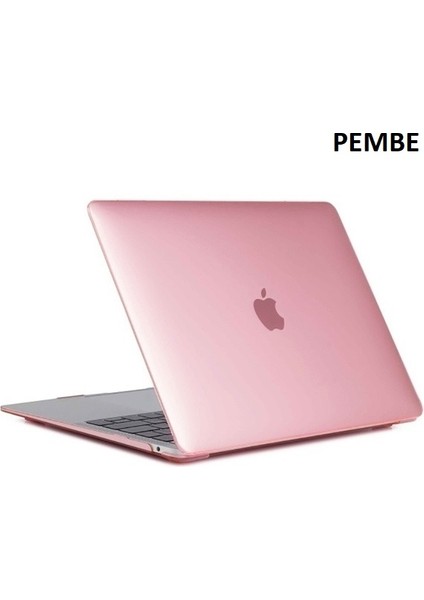 MacBook Air 13 A1932 2018 A2179 2020 Kristal Şeffaf Kılıf Kapak