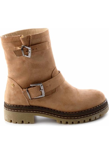 Bej Süet Kadın Bot & Bootie K025385500