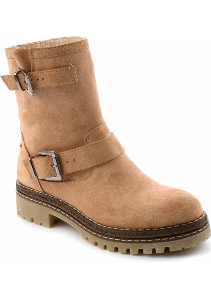 Bej Süet Kadın Bot & Bootie K025385500