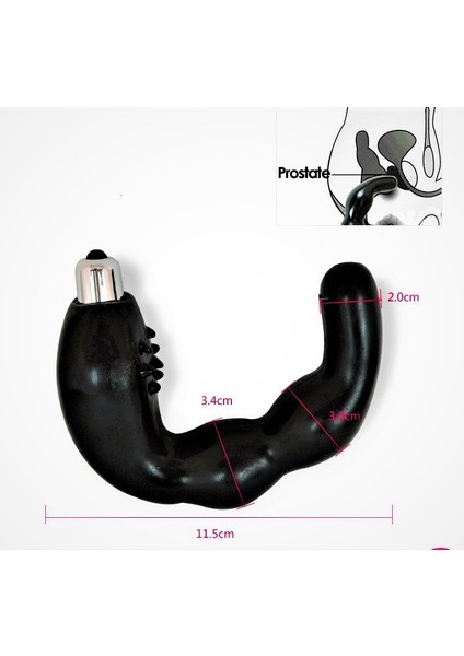 Prostatt Vibratörü Titreşimli Anal Vajinal Vibratör