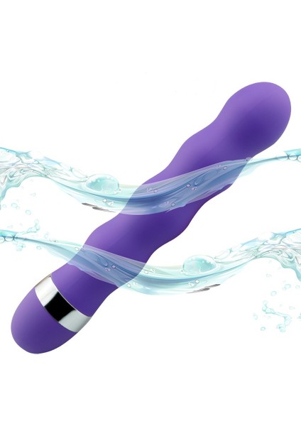 Mor Gspot Anal Vajinal Dildo Vibratör Masturbatör