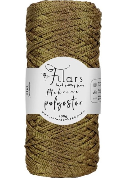 Polyester Makrome Hardal 100G
