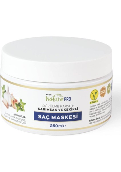 Naturepro Sarımsak ve Kekikli Saç Maskesi 250 Ml.