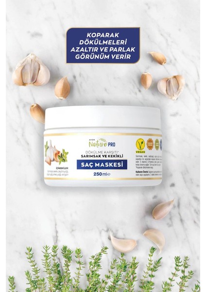 Naturepro Sarımsak ve Kekikli Saç Maskesi 250 Ml. fiyatları