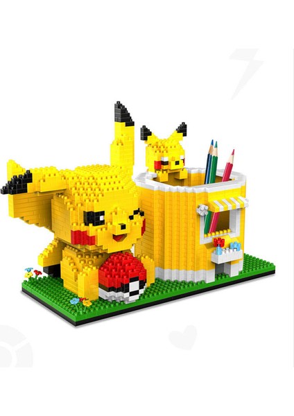 Pikachu Kalemlik Serisi Yapı Taşları Çocuk Oyuncakları Hediyeler (From Abroad) (Yurt Dışından)