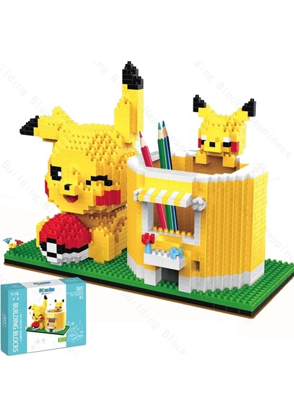 Pikachu Kalemlik Serisi Yapı Taşları Çocuk Oyuncakları Hediyeler (From Abroad) (Yurt Dışından)