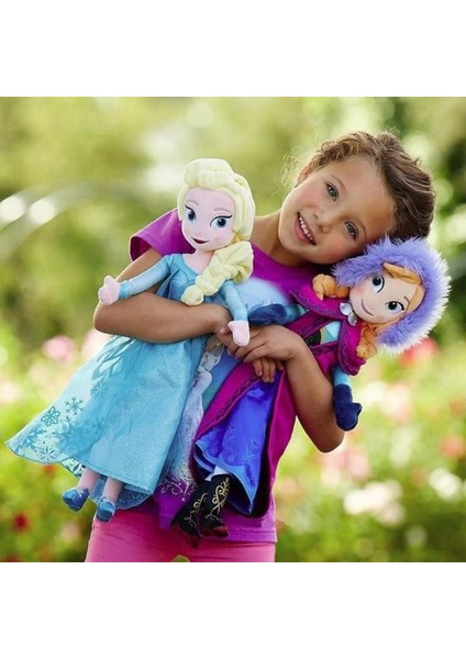 Better Life Frozen Adventure Elsa Princess Anna Peluş Oyuncak Bebek 2 Adet (Yurt Dışından)