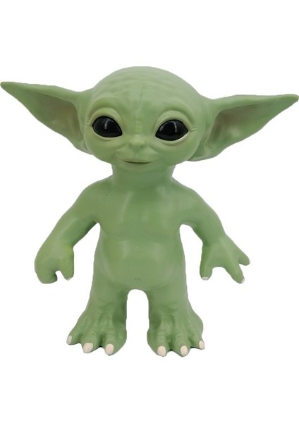 Better Life 27CM Disney Star Wars Yoda Baby Darth Pvc Anime Plush Action Figure Doll Yoda Master The Mandalorian Pvc Model Toy Collection (Yurt Dışından)