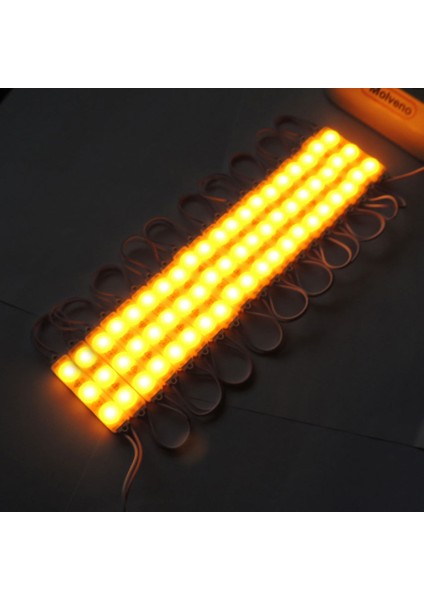 2W Modül LED Ekstra Parlak Işık 20 Adet 220V Amber