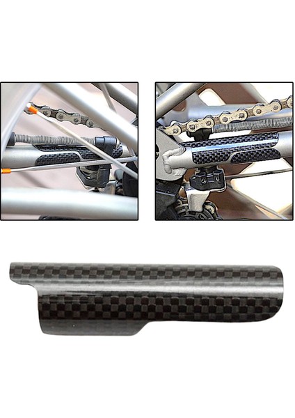 Katlanır Bisiklet Bb Çerçeve Koruyucu Bisiklet Anti-Tazrası Alt Braketi Sticker Kapak Koruyun Bisiklet Zincir E Kanca Koruyun Bant - 7x2 cm (Yurt Dışından) modelleri