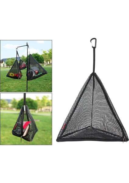 Açık Kamp Mutfak Asılı Sepet Üçgen Piknik Sofra Kurutma Net 40X43 cm (Yurt Dışından) modelleri