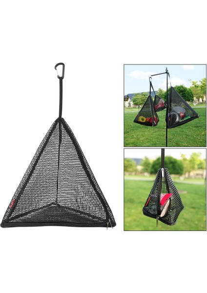 Açık Kamp Mutfak Asılı Sepet Üçgen Piknik Sofra Kurutma Net 40X43 cm (Yurt Dışından) fırsatları