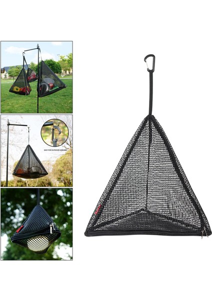 Açık Kamp Mutfak Asılı Sepet Üçgen Piknik Sofra Kurutma Net 40X43 cm (Yurt Dışından) indirimleri