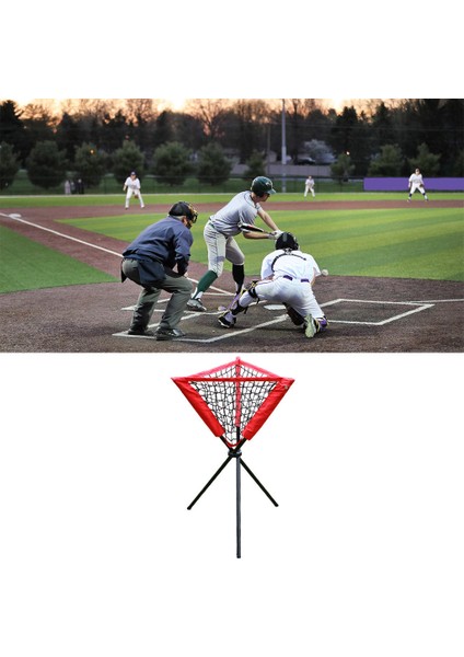 Strade Store Beyzbol Softball Tripod Ball Caddy Taşınabilir Çivi Topu Depolama Topu Standı (Yurt Dışından)