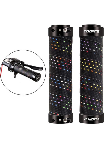 2 Parça Bisiklet Kavrama Scooter Gökkuşağı Renkler Için Çift Kilit Dayanıklı (Yurt Dışından) indirimleri