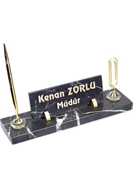 İsme Özel Kabartma Yazılı Ataçlı Mermer Masa İsimliği fiyatları