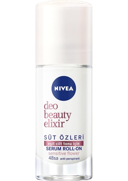 Deo Roll-On Beauty Elixir Sensitive Flower 40 ml Parfüm