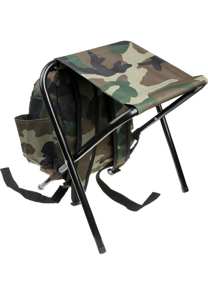 Avcılık Balıkçılık Sırt Çantası Mücadele Çantası Kamp Katlanabilir Dışkı Koltuğu - Camo (Yurt Dışından) modelleri