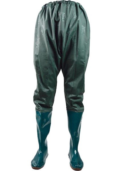 Balıkçılık Kalça Waders Avcılık Erkekler Kadın Wader Elastik Kemer Wading Pantolon 43 (Yurt Dışından)