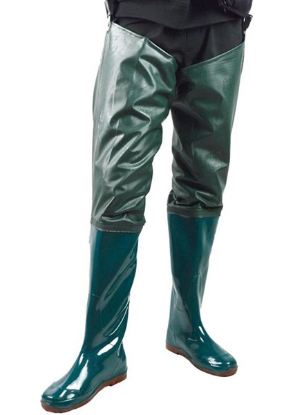 Naylon Fly Kaba Balıkçı Kalça Waders ile Botlar Wading Çorap Botları Çorap 45 (Yurt Dışından)