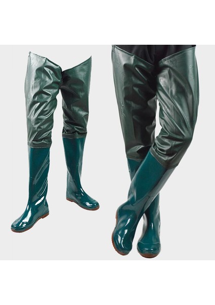 Naylon Fly Kaba Balıkçı Kalça Waders ile Botlar Wading Çorap Botları Çorap 45 (Yurt Dışından)