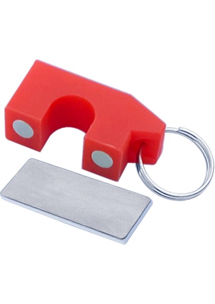 Manyetik Olta Klipleri Delik Boyutu 1.9cm / 0.75 "kırmızı Sayfa ile Kırmızı (Yurt Dışından)