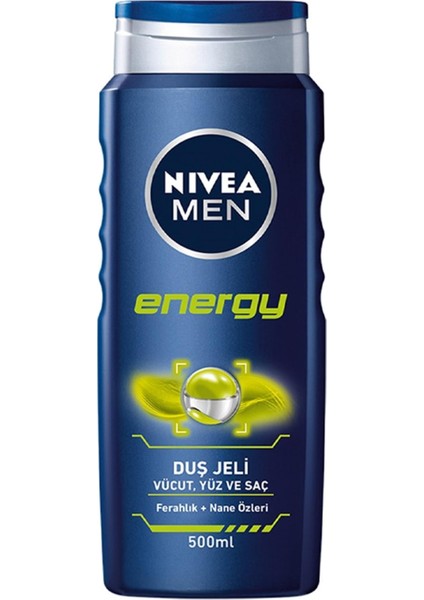 Men Energy Erkek Duş Jeli 500 ml Duş Jeli