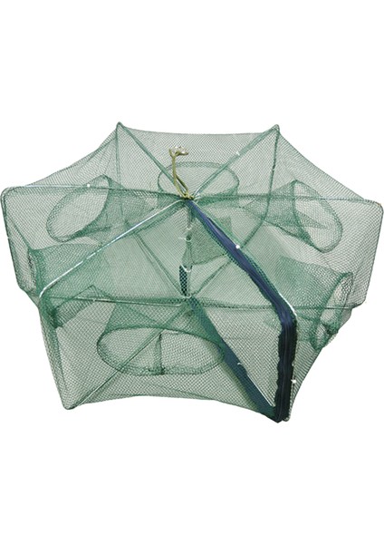 Katlanabilir Balıkçılık Net Seyahat Yetişkinler Için Uygun Balıkçılık Severler 6 Delik 6 Delik Büyük (Yurt Dışından)