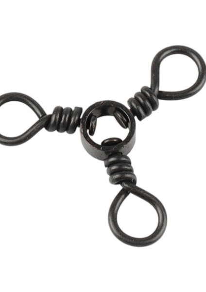 6/8/10 Adet 3 Yollu Haddeleme Varil Swivels Katı Teçhizat Halka Olta Bağlayıcı D (Yurt Dışından) fiyatları