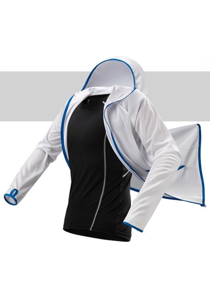 Balıkçılık Giyim Uzun Kollu Nefes Bisiklet Kamp Anti-Uv Giysileri L Beyaz (Yurt Dışından) fiyatları