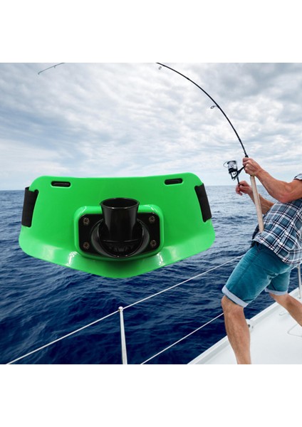 Balıkçılık Bel Çubuk Tutucu Abs Plastik Deniz Suyu Takımı Yastıklı Yeşil ve Siyah (Yurt Dışından) fırsatları