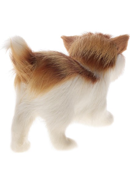 Güzel Gerçekçi Kedi Gerçek Kürk Kürklü Hayvan Ev Dekor Çocuk Hediyeler 11 * 8 cm (Yurt Dışından) indirimleri