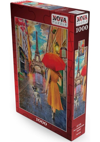 Nova 1000 Parça Paris Sokaklarında Gezinti Puzzle fiyatları