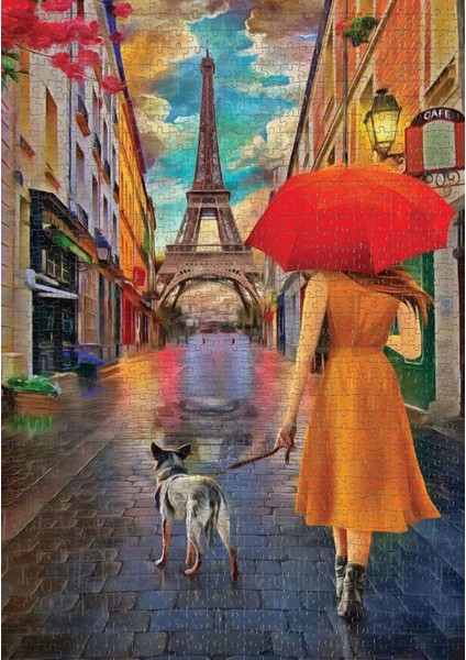 Nova 1000 Parça Paris Sokaklarında Gezinti Puzzle modelleri